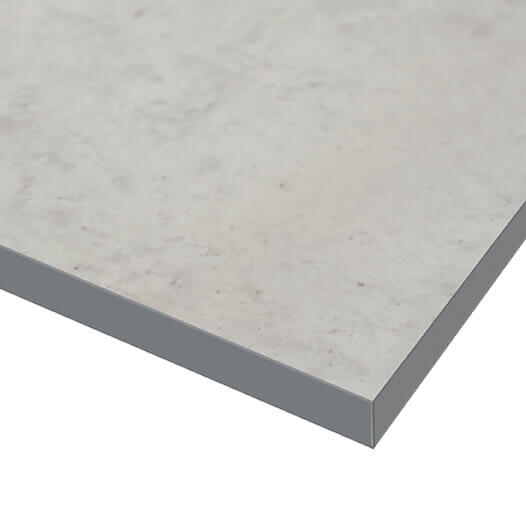 Concrete Cloud Matt Solid Compact Laminate Kitchen Worktop 12mm